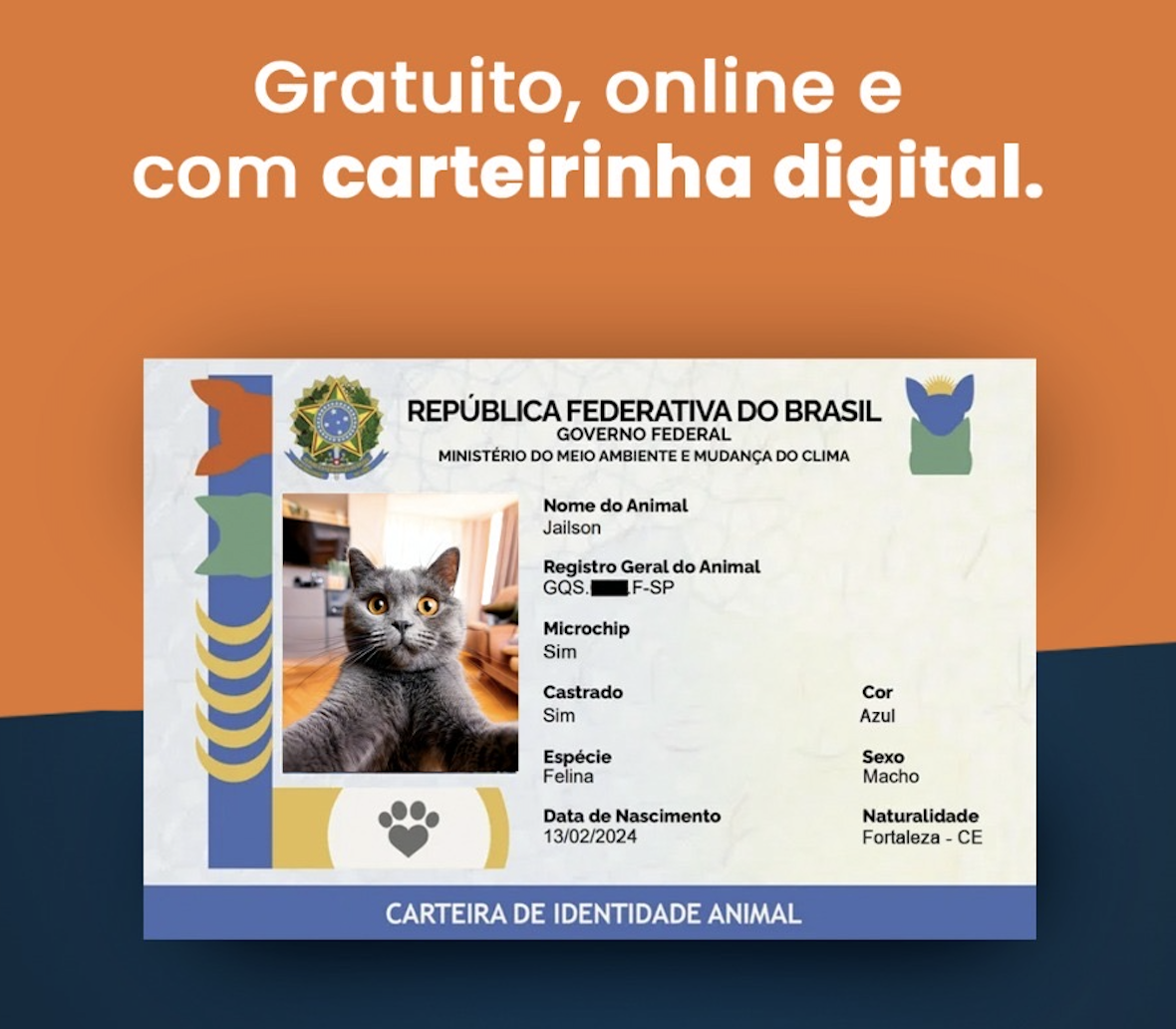 Digital QR ID badge from SinPatinhas Brazil